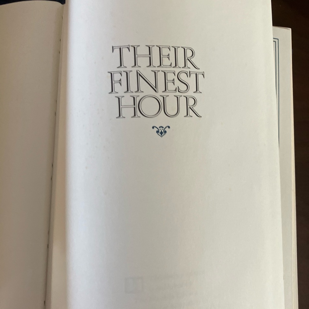Their Finest Hour , Winston S Churchill. Limited edition 1978 . - Picture 4 of 6
